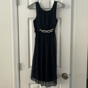 Laundry by Shelli Segal black dress size 2 with beaded band